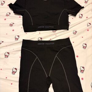 Heron Preston Black and Orange Apparel